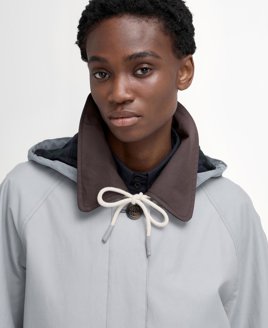 barbour the edit by alexa natalie wodoodporna kurtka samochodowa