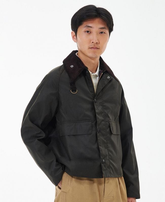 kurtka spey slim waxed