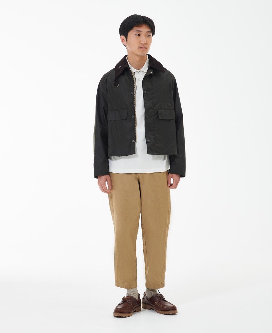 kurtka spey slim waxed