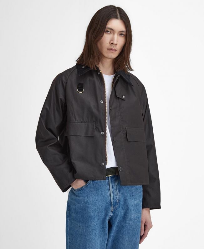 kurtka spey slim waxed