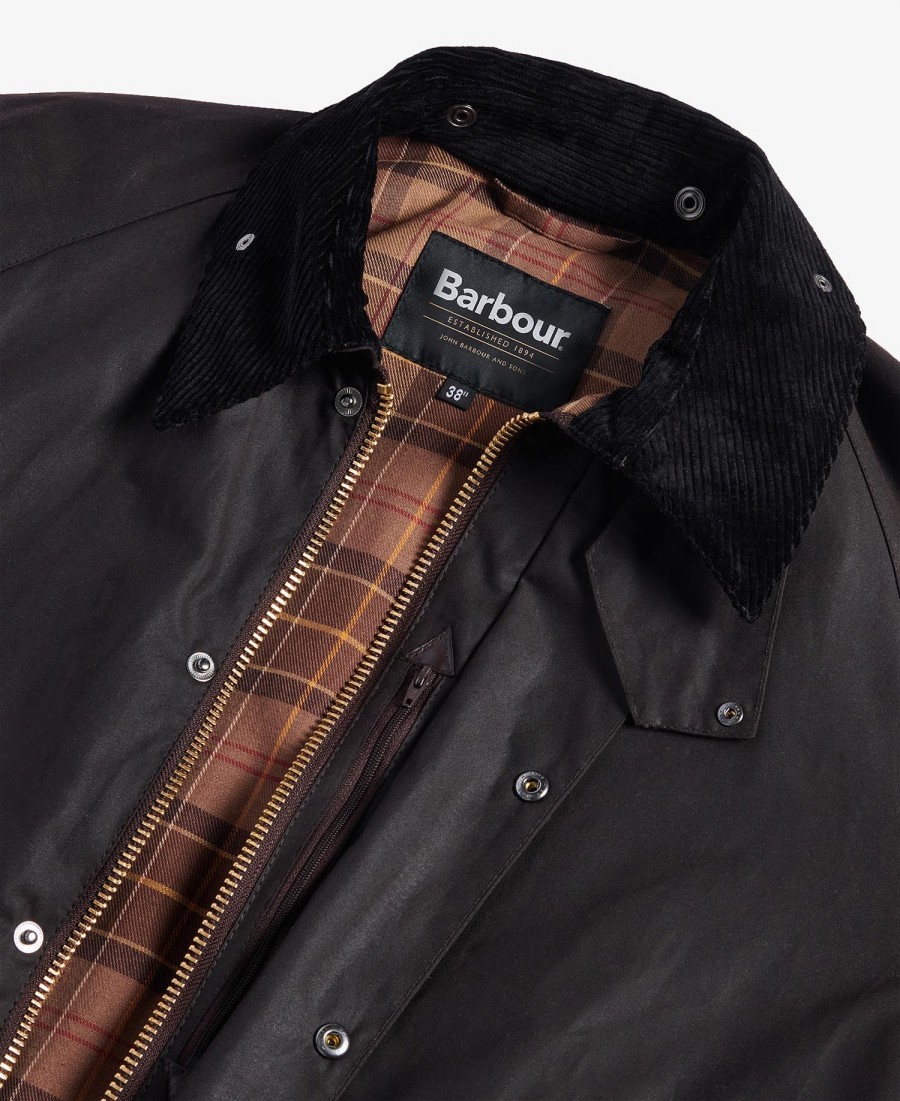 kurtka spey slim waxed