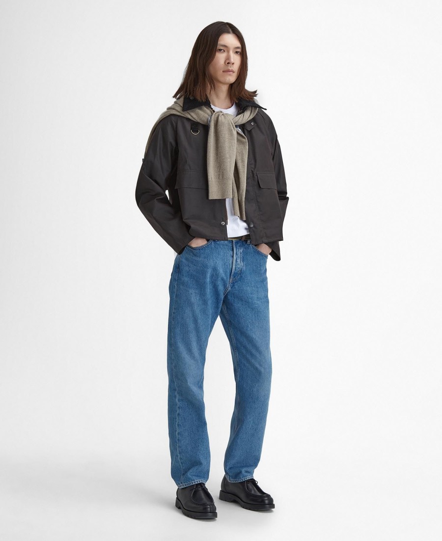kurtka spey slim waxed