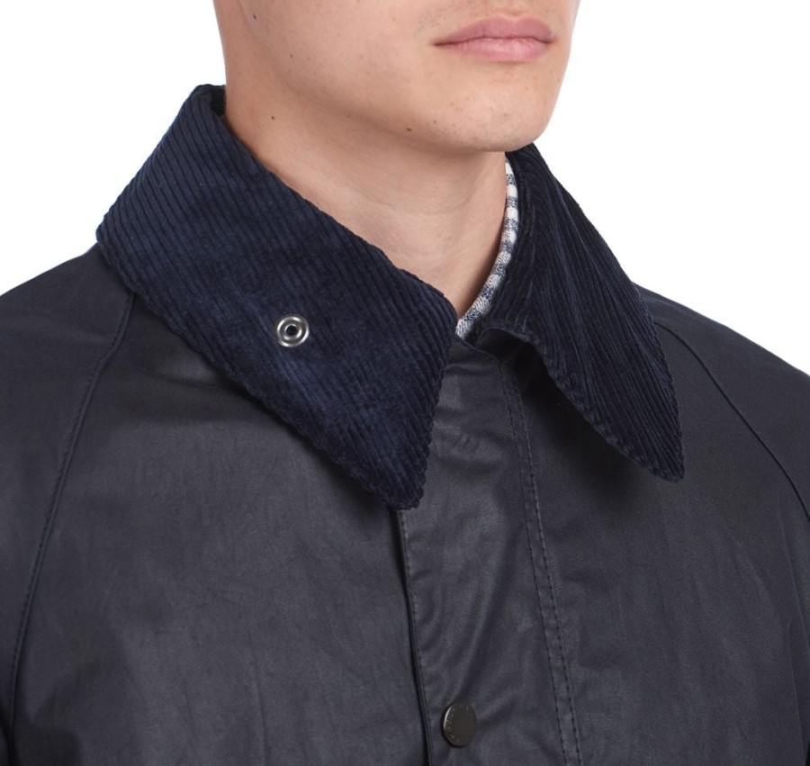 kurtka woskowana barbour bedale oversized