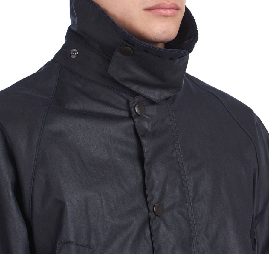 kurtka woskowana barbour bedale oversized