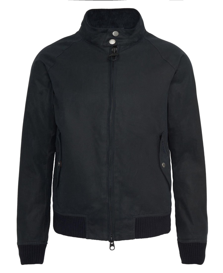 kurtka harrington barbour x baracuta porton wax