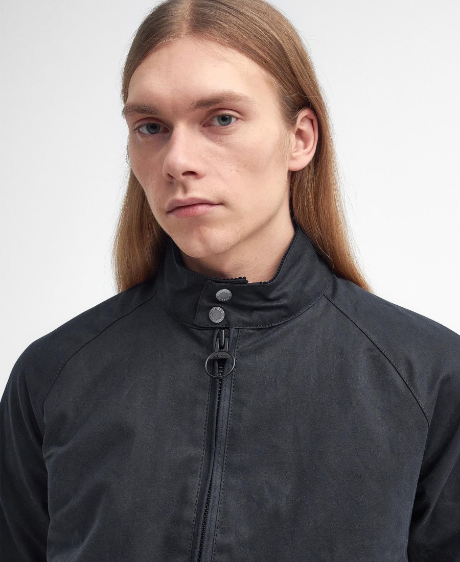 kurtka harrington barbour x baracuta porton wax