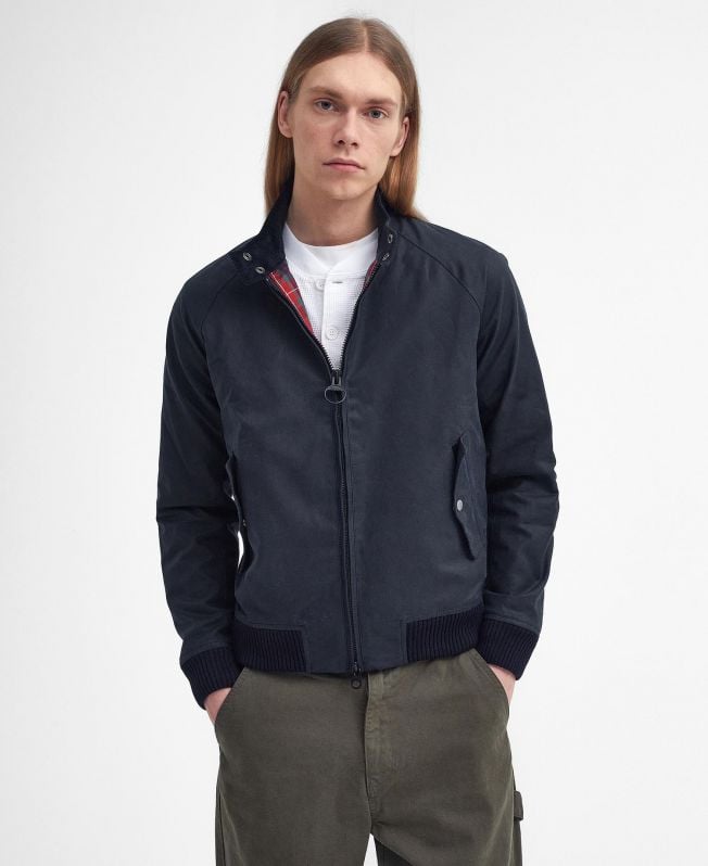 kurtka harrington barbour x baracuta porton wax