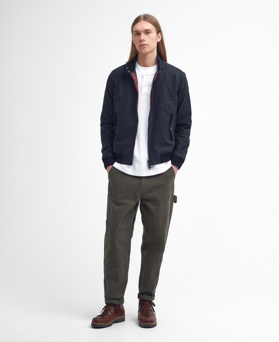 kurtka harrington barbour x baracuta porton wax