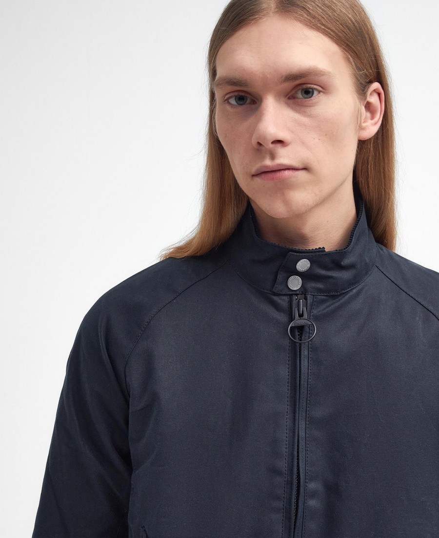 kurtka harrington barbour x baracuta porton wax