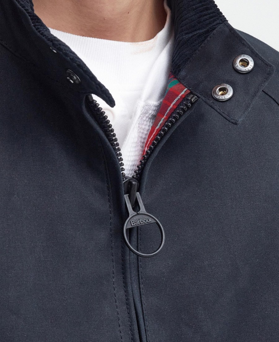 kurtka harrington barbour x baracuta porton wax