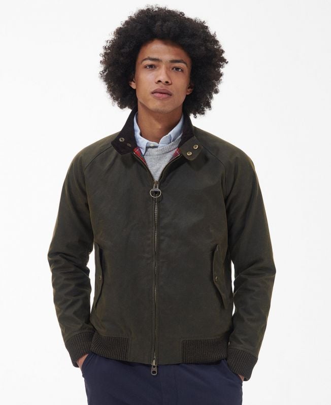 kurtka harrington barbour x baracuta porton wax