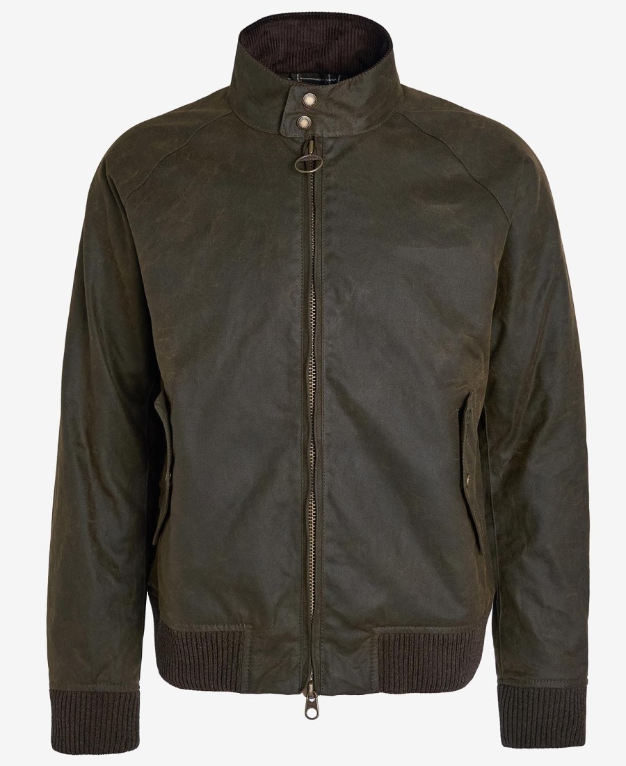kurtka harrington barbour x baracuta porton wax