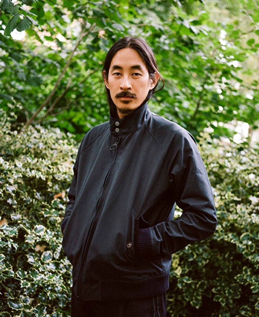 kurtka harrington barbour x baracuta porton wax