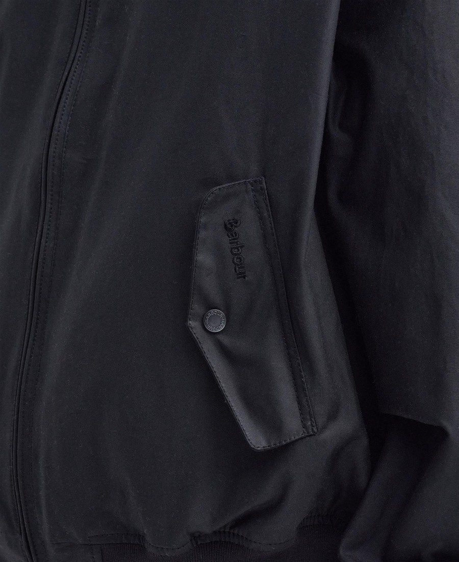 woskowana kurtka harrington barbour x baracute ma-1