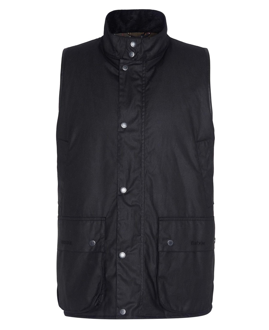 barbour x baracuta oversized woskowana kamizelka