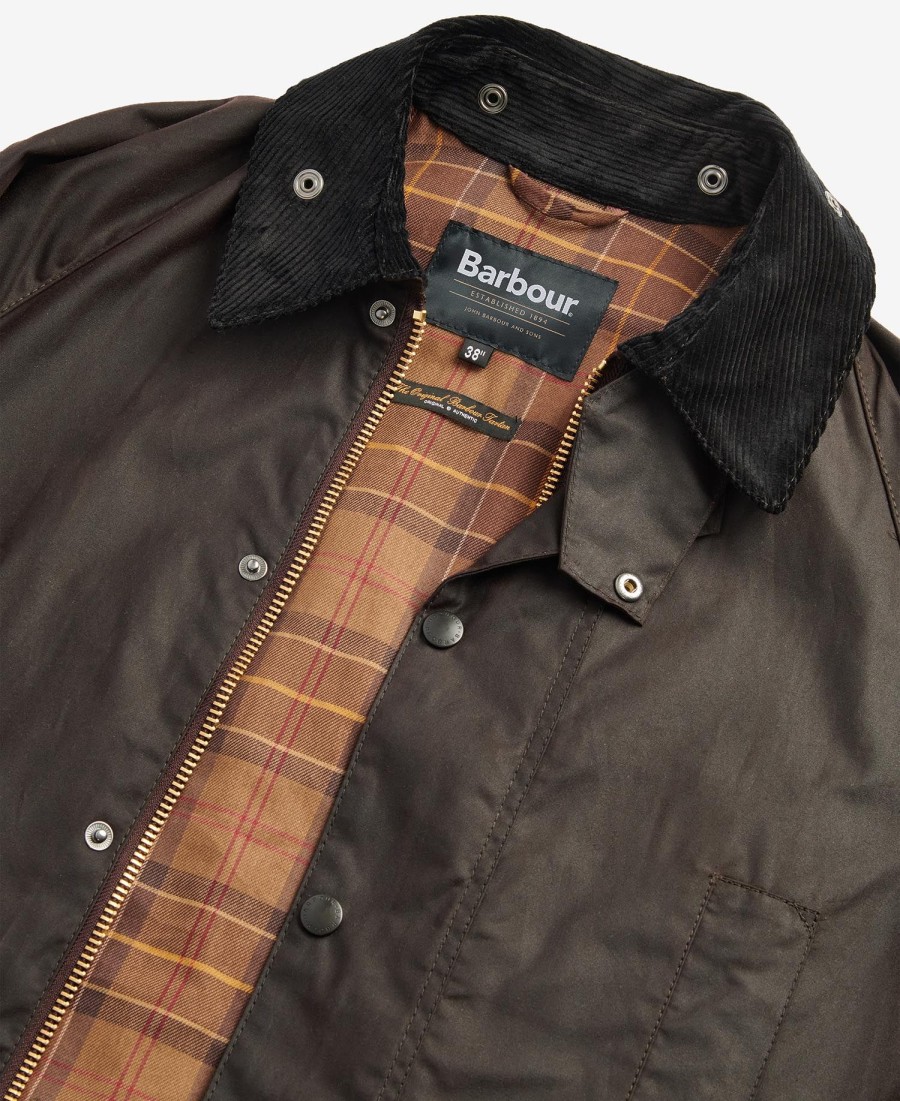 kurtka woskowa beaufort oversized