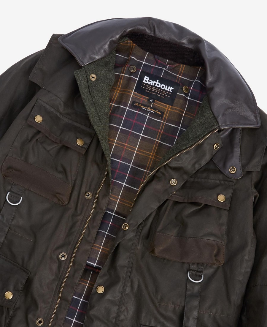 kurtka woskowa barbour x to ki to field