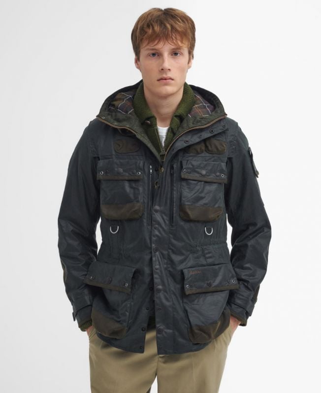 kurtka wojskowa barbour x to ki to wax