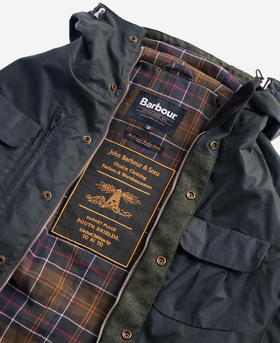 kurtka rowerowa barbour x to ki to wax