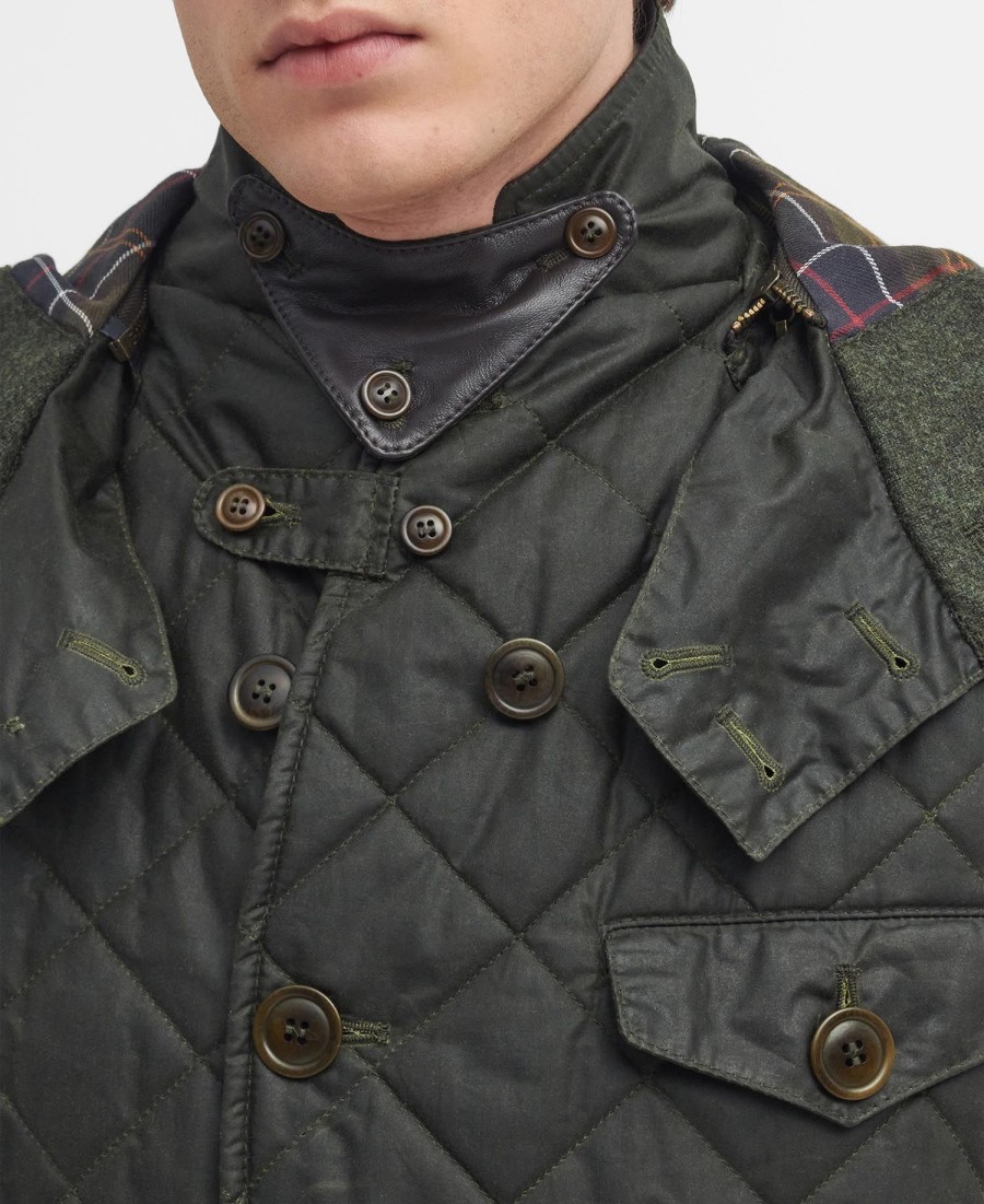 kurtka woskowana barbour x to ki to driving quilted