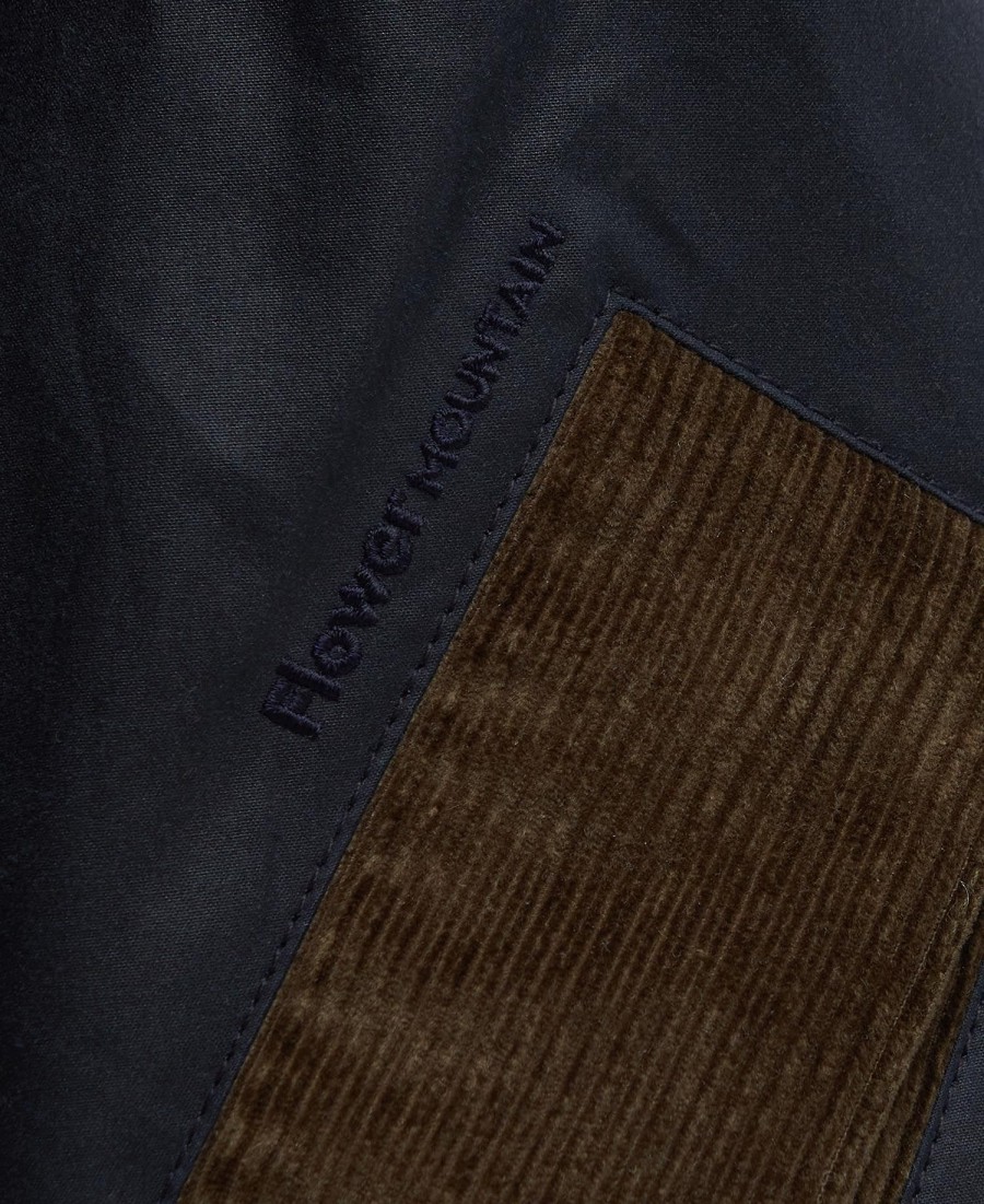 kurtka woskowana barbour x flower mountain oversized