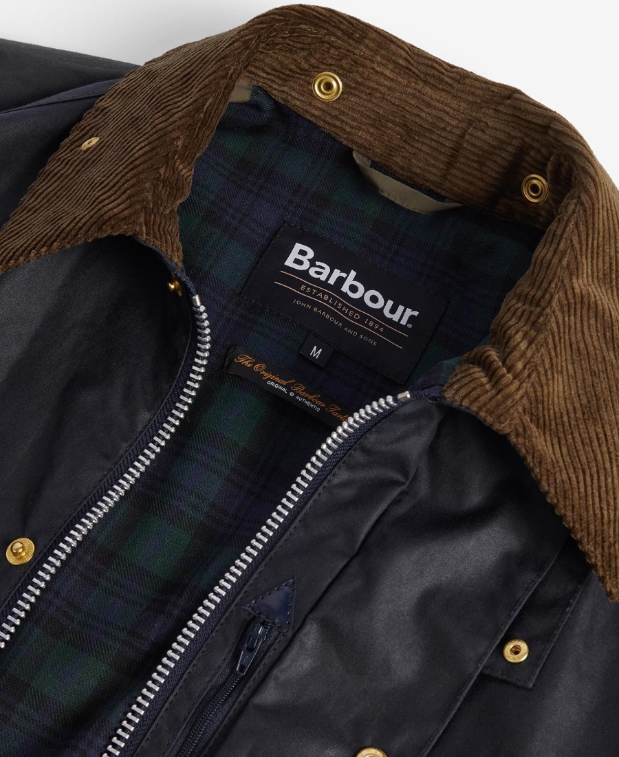 kurtka woskowana barbour x flower mountain oversized