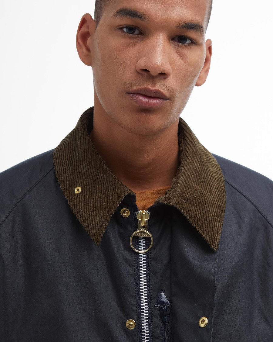kurtka woskowana barbour x flower mountain oversized