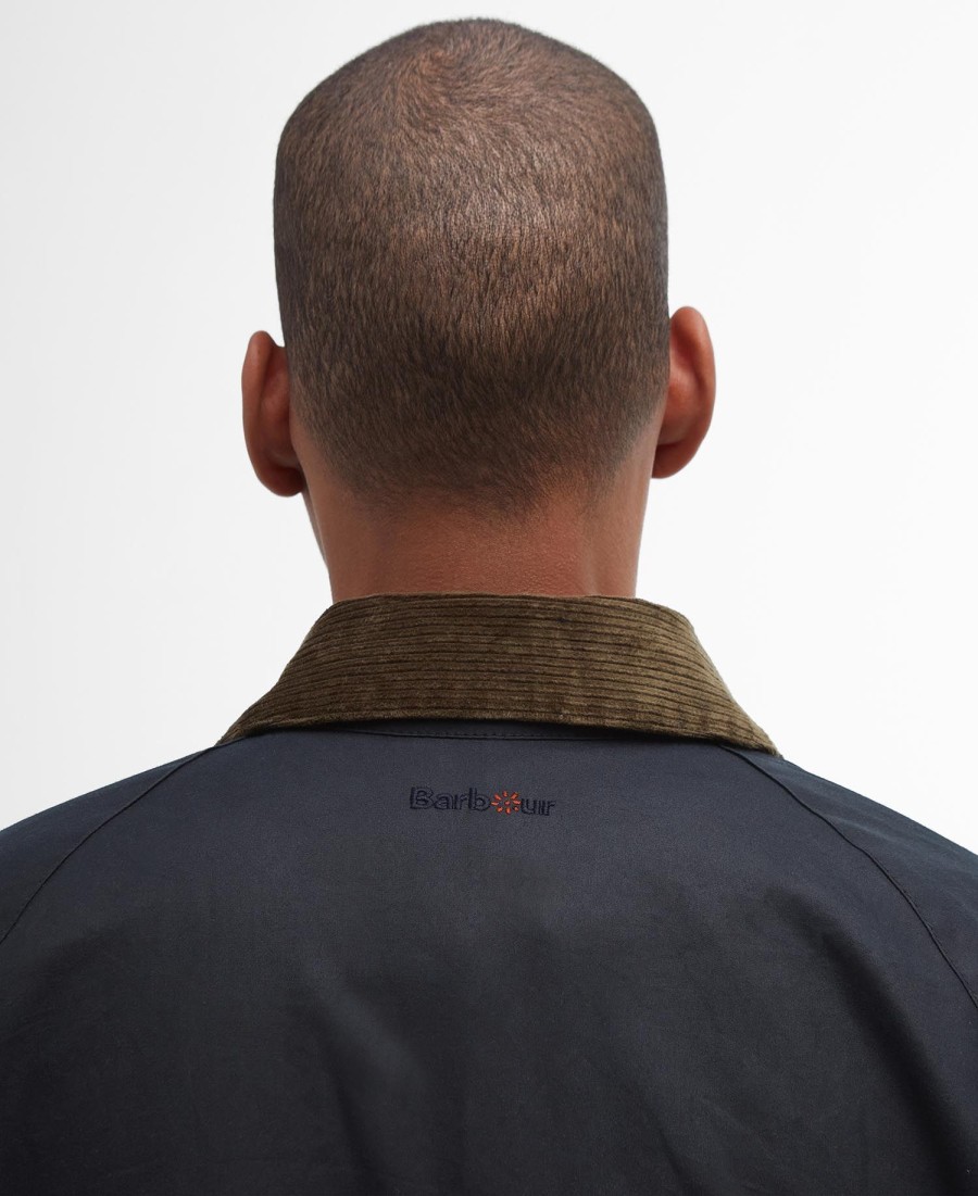 kurtka woskowana barbour x flower mountain oversized