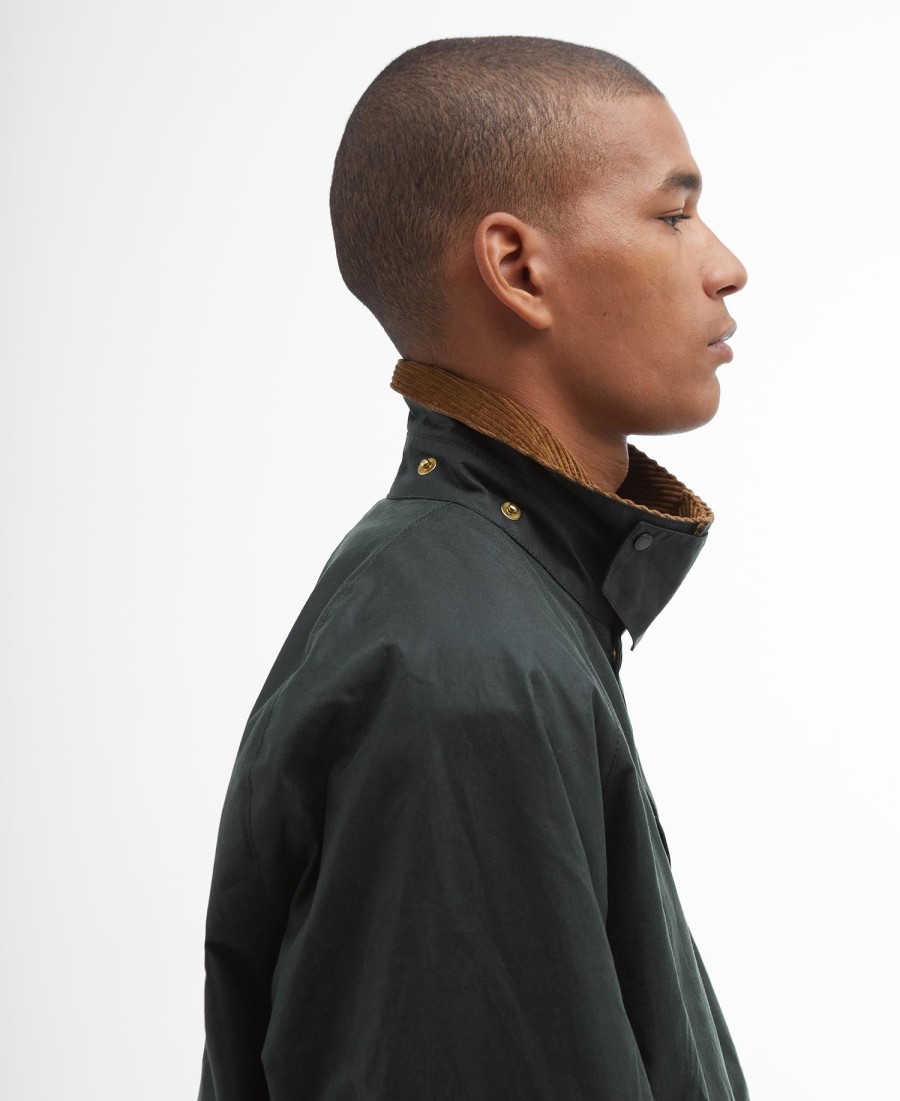 kurtka woskowana barbour x flower mountain oversized