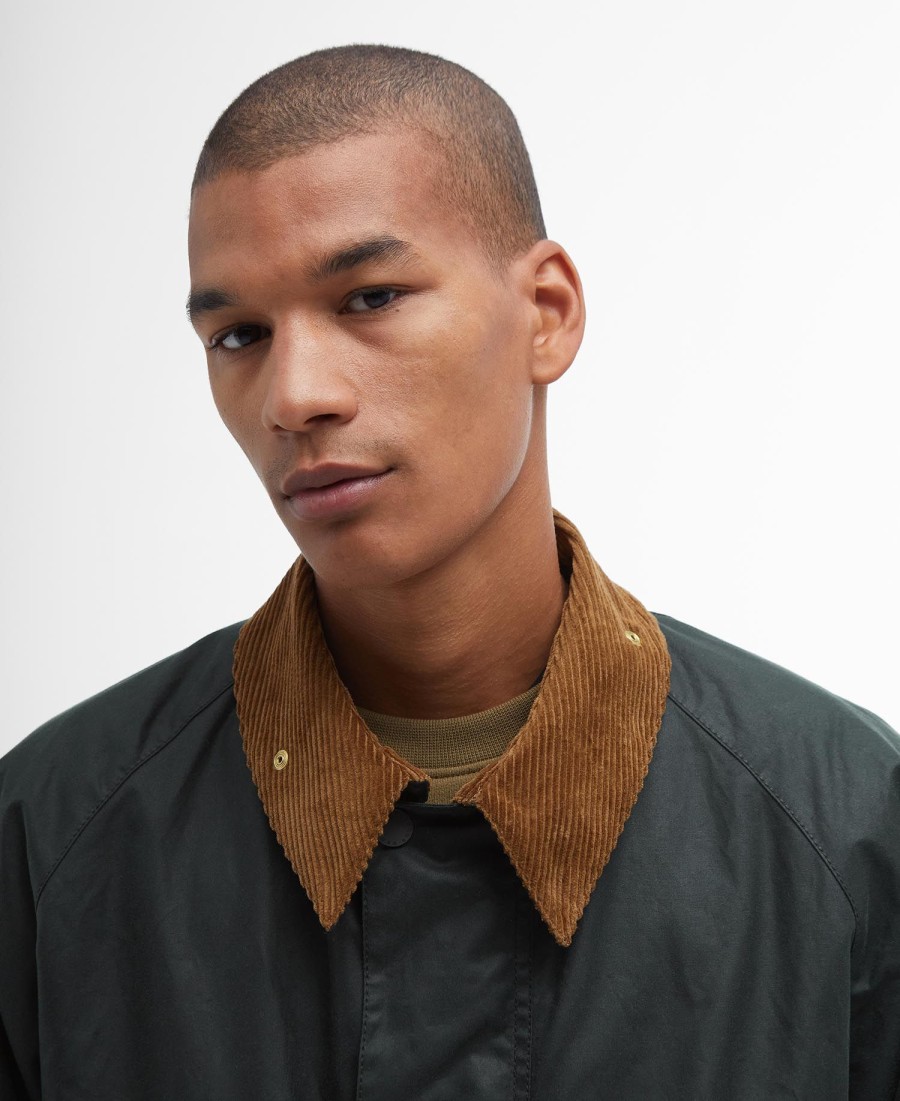 kurtka woskowana barbour x flower mountain oversized