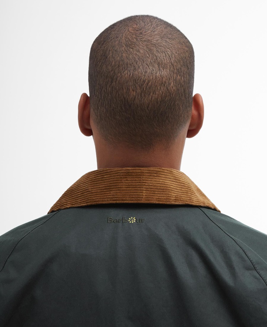 kurtka woskowana barbour x flower mountain oversized