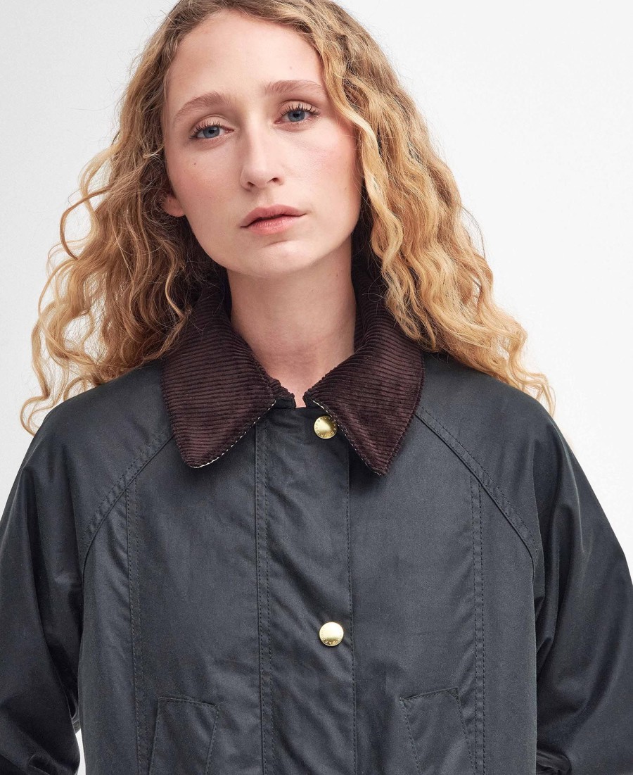 kurtka woskowa beadnell modern wax