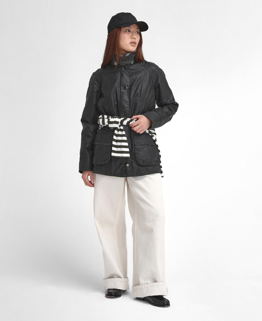 130-letnia woskowana kurtka beadnell