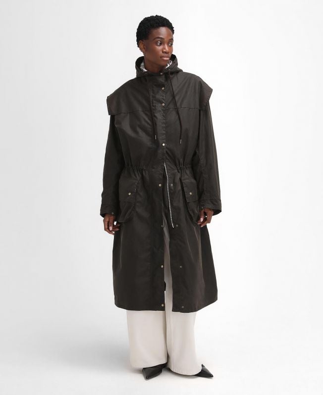 barbour the edit autorstwa alexa liam woskowana parka