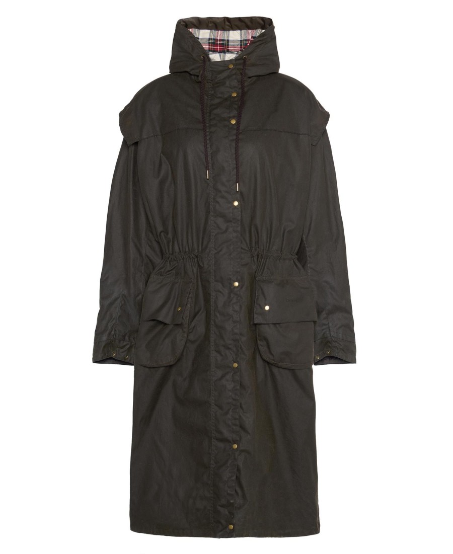 barbour the edit autorstwa alexa liam woskowana parka