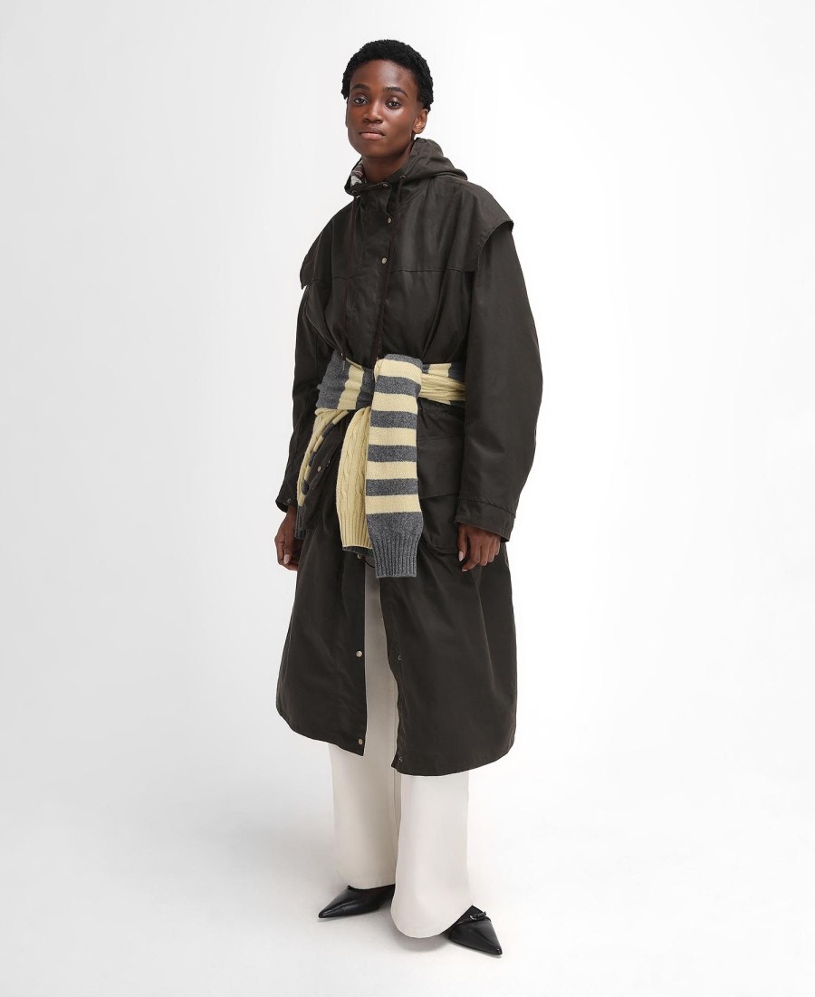 barbour the edit autorstwa alexa liam woskowana parka