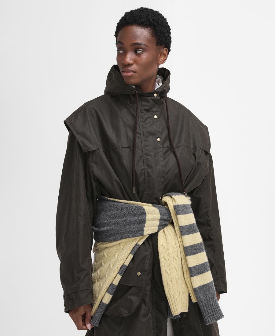 barbour the edit autorstwa alexa liam woskowana parka