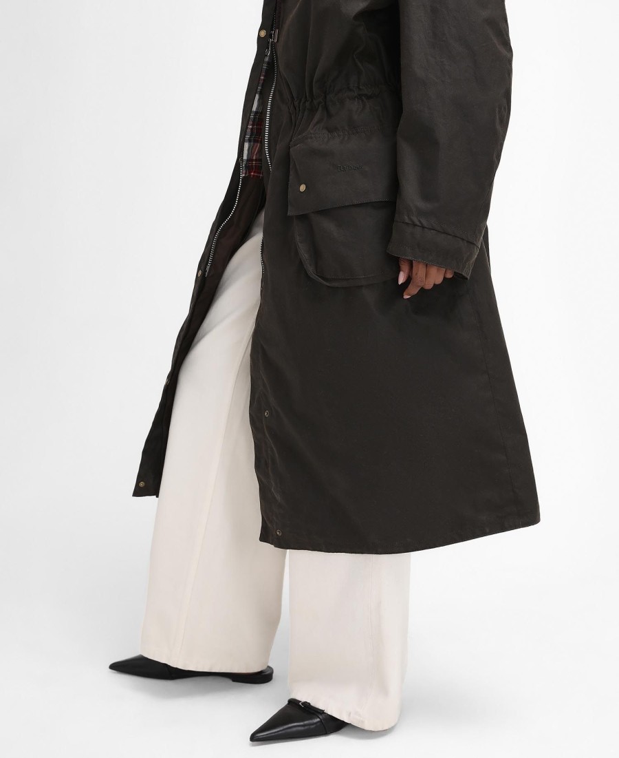 barbour the edit autorstwa alexa liam woskowana parka