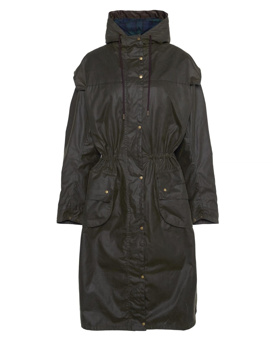 barbour the edit autorstwa alexa liam woskowana parka