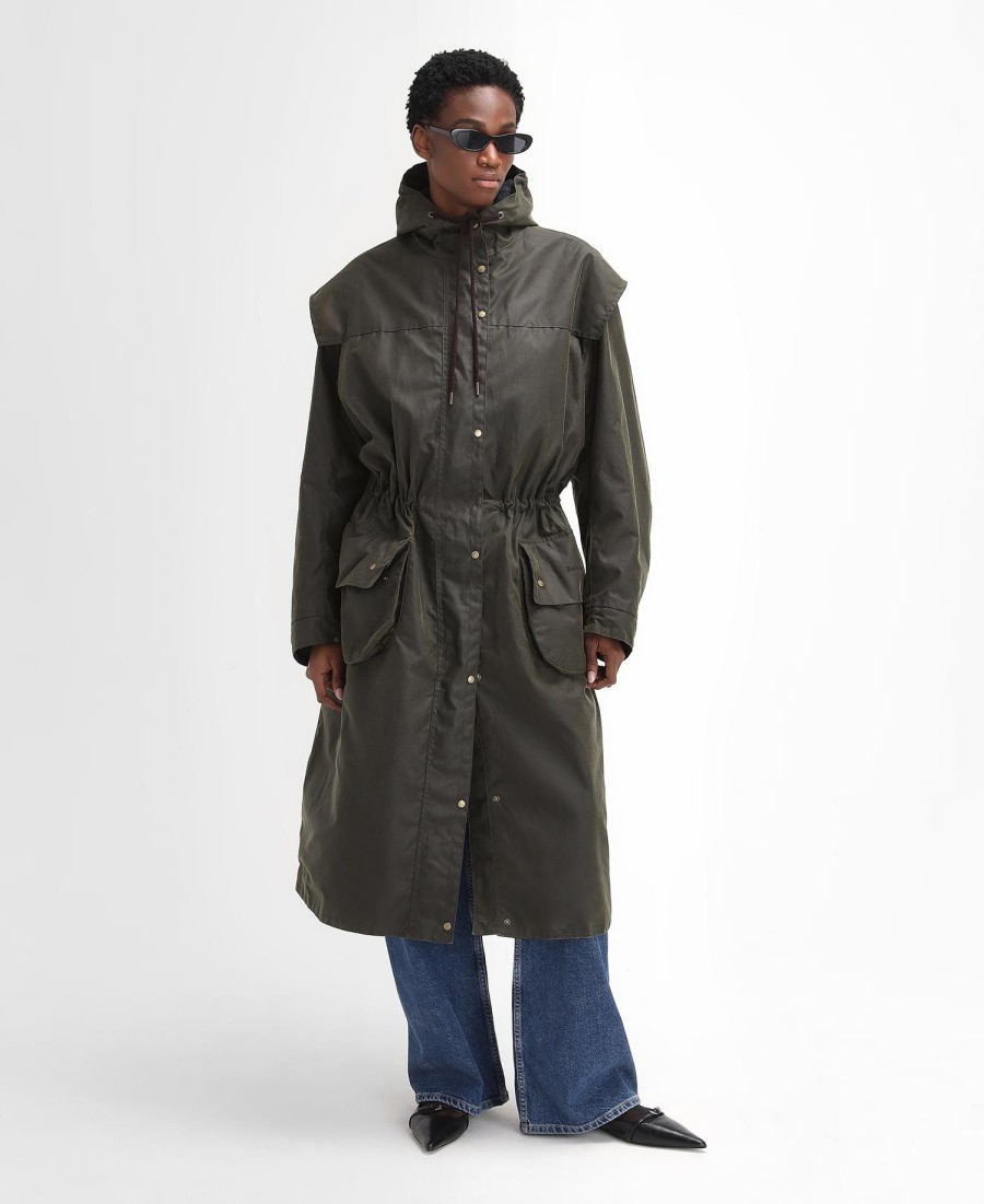 barbour the edit autorstwa alexa liam woskowana parka