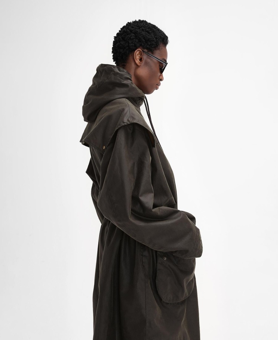 barbour the edit autorstwa alexa liam woskowana parka