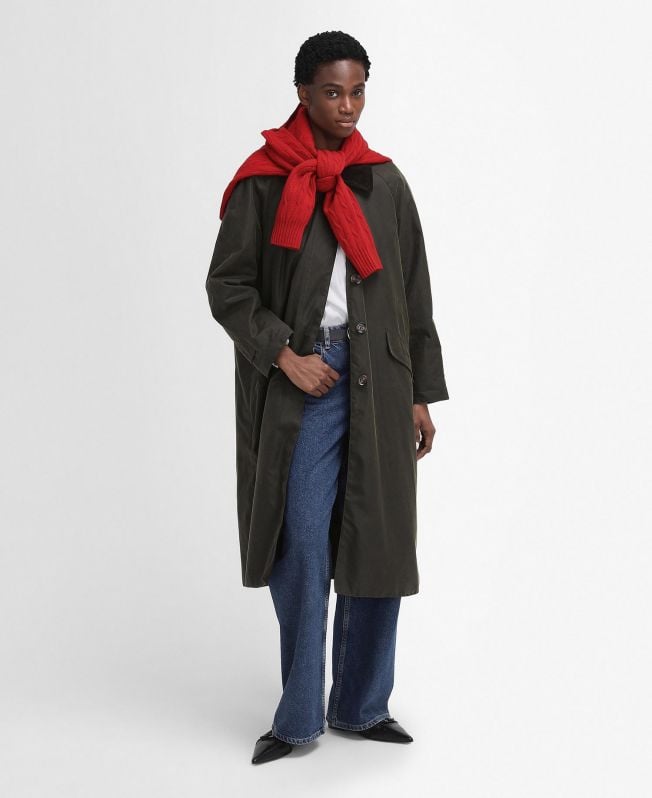barbour the edit autorstwa alexy dorothy wax jacket
