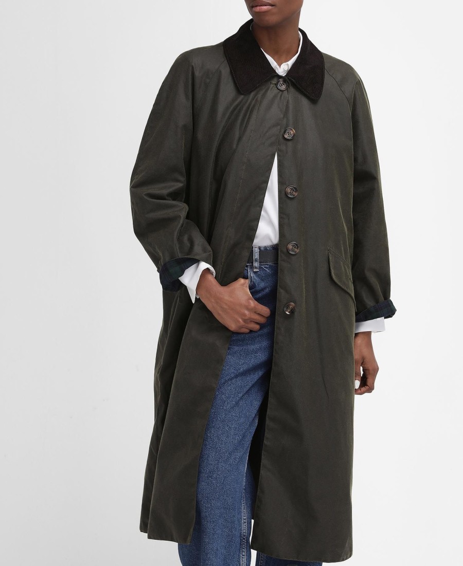 barbour the edit autorstwa alexy dorothy wax jacket
