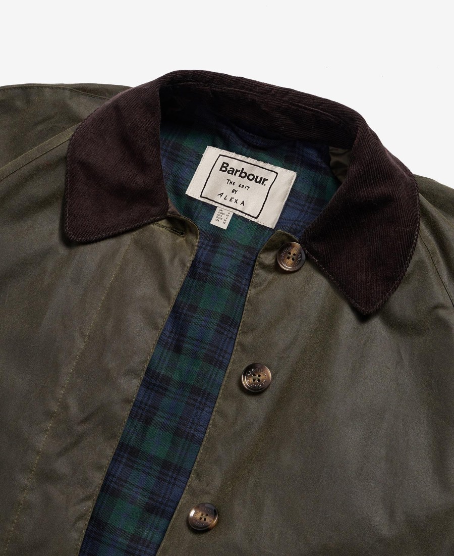 barbour the edit autorstwa alexy dorothy wax jacket