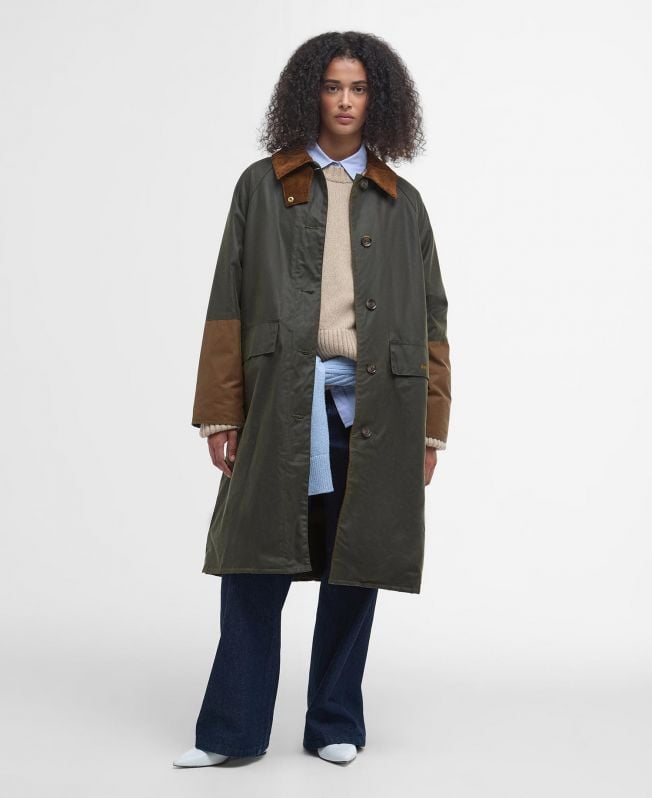 marion wax car coat