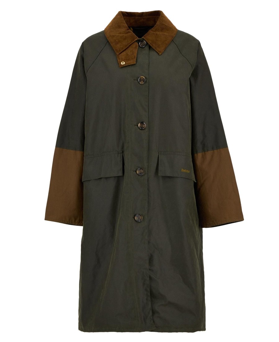 marion wax car coat