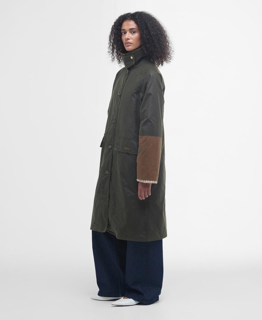 marion wax car coat