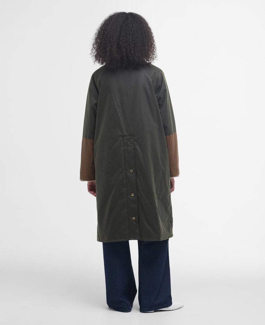 marion wax car coat