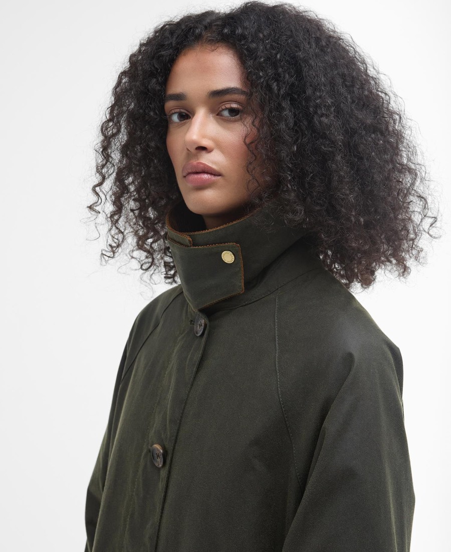 marion wax car coat
