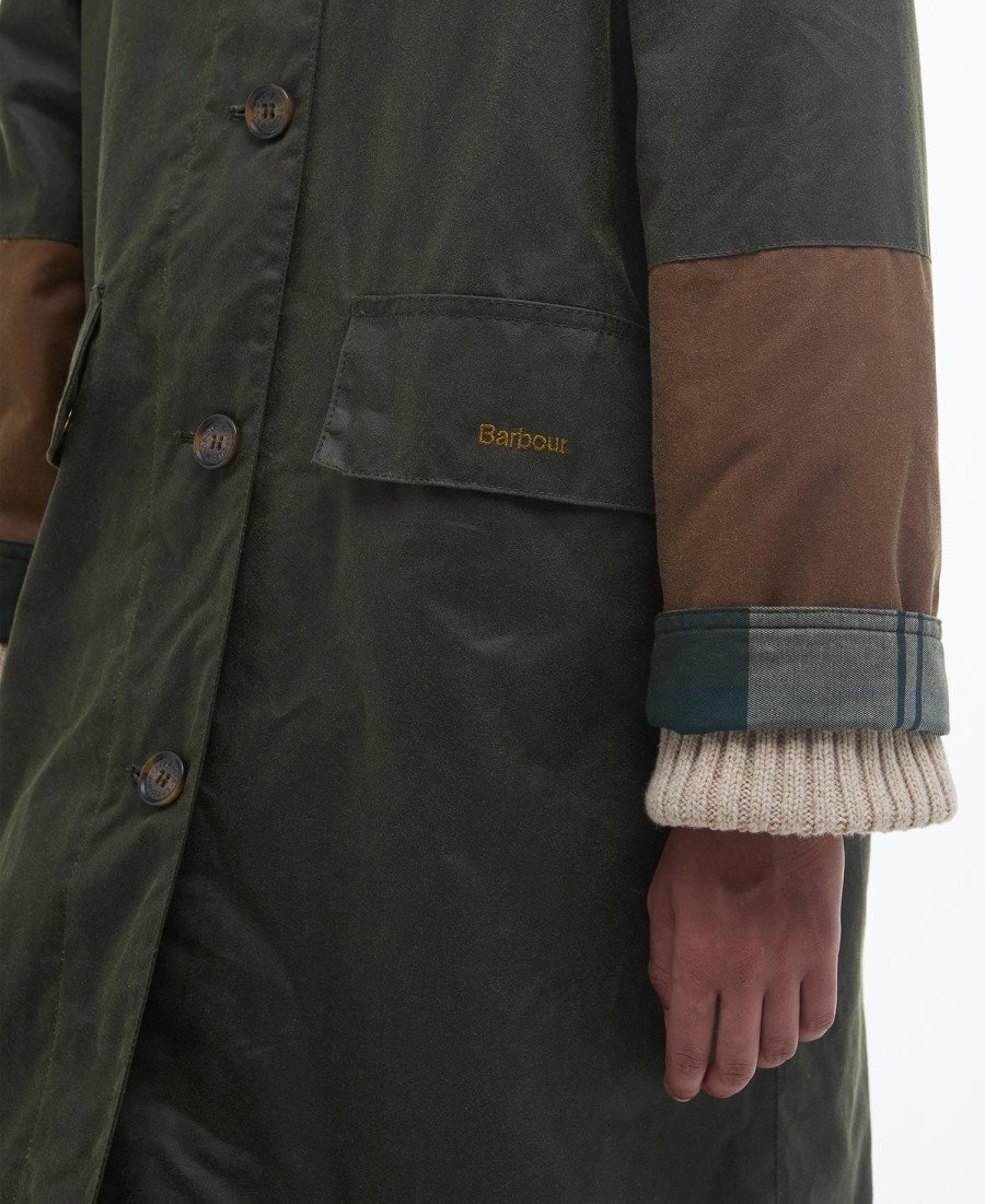 marion wax car coat